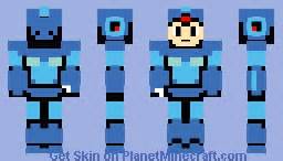 My Avatar (Mega Man X) | Mega Man X Collection | PS2 Minecraft Skin