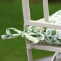 Watercolour Leaves Garden Chair Cushions By Dibor