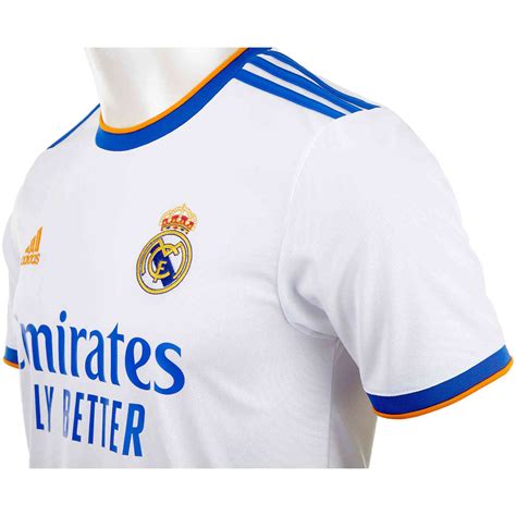 adidas Real Madrid Home Jersey - 2021/22 - SoccerPro