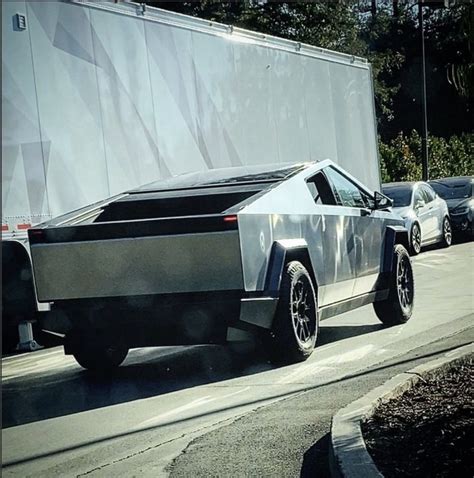 Tesla Cybertruck prototype sports new side mirror design in recent sighting