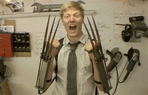 Awesome DIY Wolverine Claws Powered By Compressed Air Look Lethal (video)