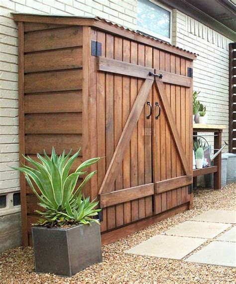 Amazing! 24 Practical DIY Storage Solutions for Your Garden and Yard ...