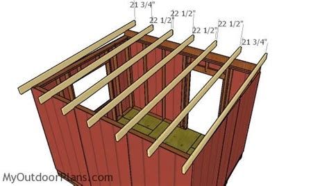 10×12 Flat Shed Roof Plans in 2020 (With images) | Diy shed, Barn style shed, Wooden playhouse