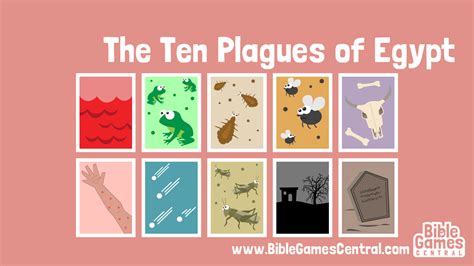 The Ten Plagues of Egypt Sunday School Lesson