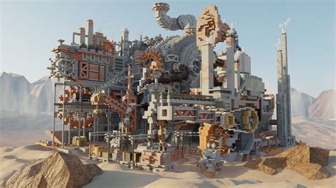 Steampunk Building Minecraft