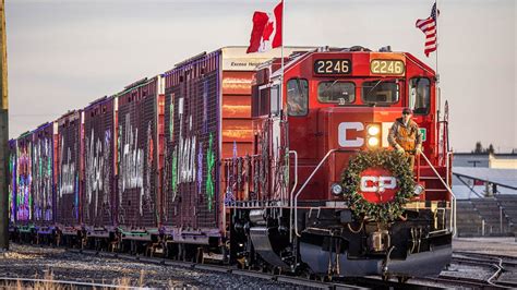 Canadian Pacific Holiday Train Route 2025 - Adah Linnie