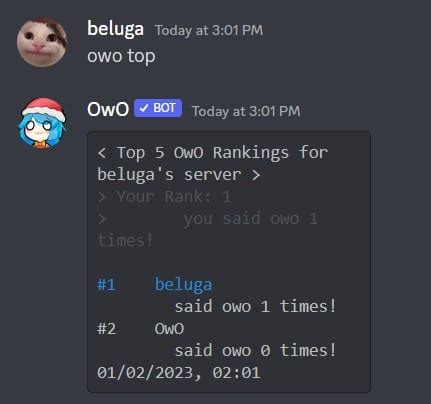 How to Use OwO Discord Bot [OwO Bot Commands] | CyberITHub