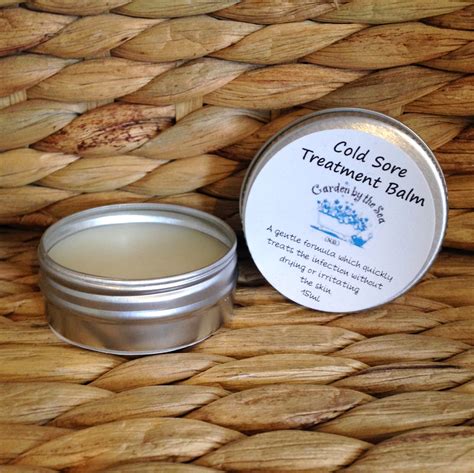 Cold Sore Treatment Balm ~ Garden By The Sea