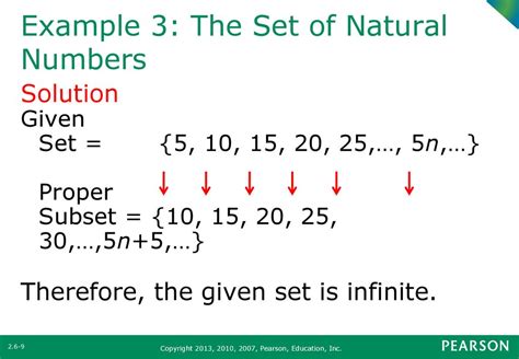 Section 2.6 Infinite Sets. - ppt download