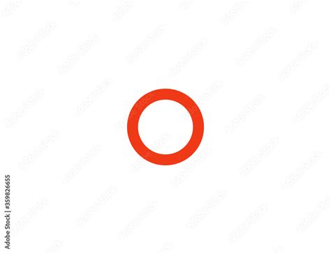 Red Circle vector flat icon. Isolated Prohibited sign emoji ...