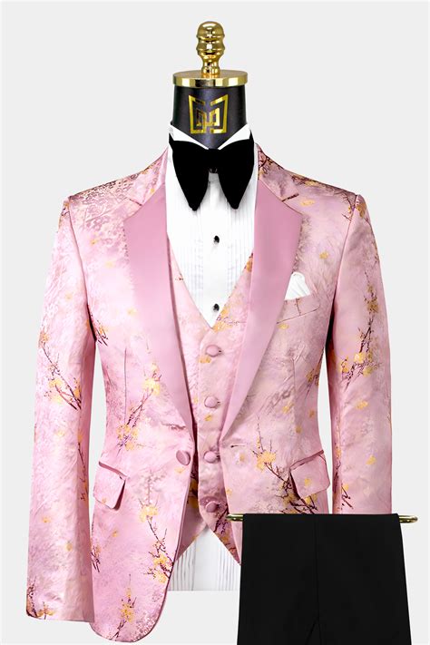 Blush Pink Tuxedo Suit | Gentleman's Guru