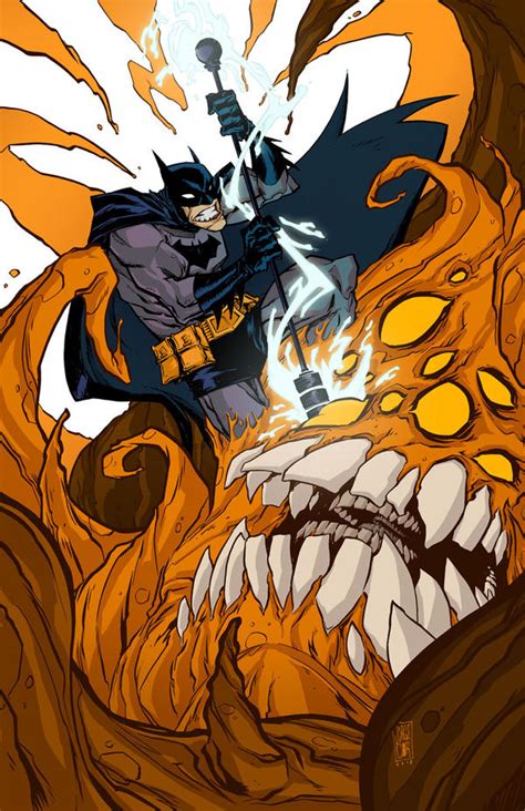 Batman vs. Clayface Colors by jorgeCOR on DeviantArt