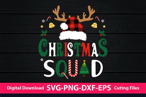 Christmas Squad Graphic by TeesGraphic · Creative Fabrica