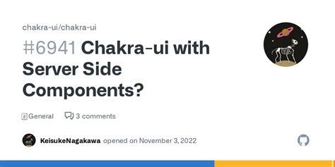 Chakra-ui with Server Side Components? · chakra-ui chakra-ui ...