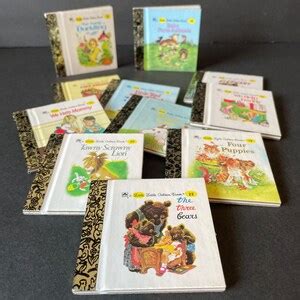 Vintage Little Little Golden Book Collection - Etsy