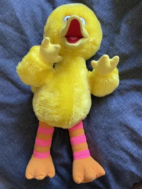 VINTAGE SESAME STREET Big Bird Plastic Figure JHP Jim Henson Muppets ...