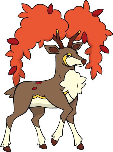 Pokemon 6586 Shiny Sawsbuck Autumn Pokedex: Evolution, Moves, Location ...