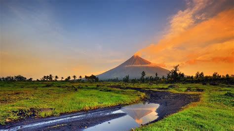 2560x1440 resolution | Mayon Volcano, Philippines, landscape, mountains ...