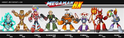 MEGAMAN BX ROBOT MASTERS by XAMOEL on DeviantArt