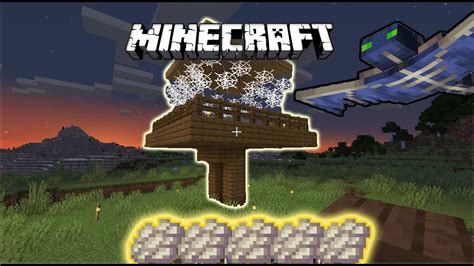 How to make phantom membrane farm(minecraft). Simple way YouTube