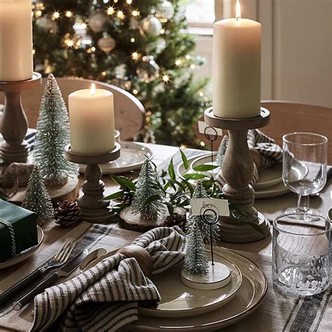 5 Ideas for Christmas Table Decor & Settings, decoration table - okgo.net