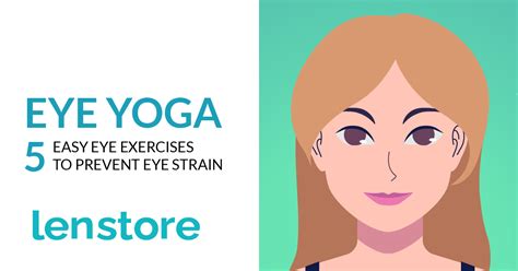 Eye Yoga: 5 Easy Eye Exercises To Prevent Eye Strain | Lenstore