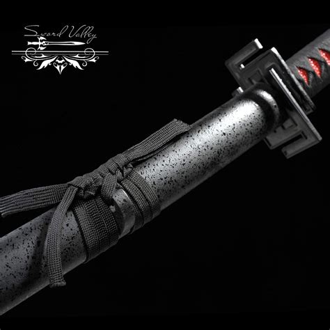 LQBJ Katana Samurai Sword, Kurosaki Ichigo Sword, Cosplay Anime Swords Zanpakutou, Tensa ...