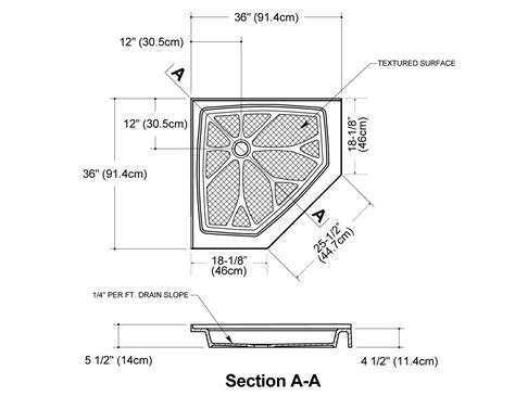 Typical Shower Dimensions - Shower Ideas