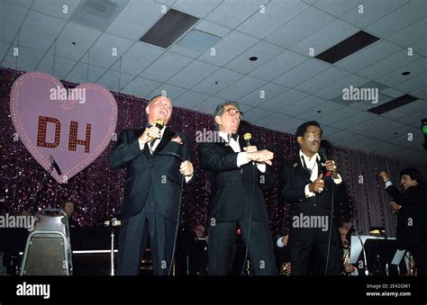 Frank Sinatra , Dean Martin And Sammy Davis Jr 1983 Credit: Ralph Dominguez/MediaPunch Stock ...