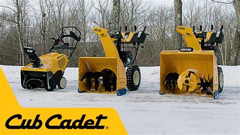 X Series® Snow Blowers | Cub Cadet - YouTube