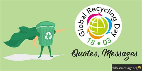 Global Recycling Day Quotes, Messages, Greetings, Wishes