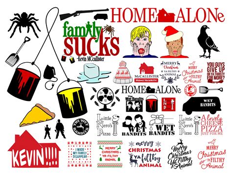 Christmas Home Alone Svg Bundle Kevin Svg Bundle Wet Bandits - Etsy Canada