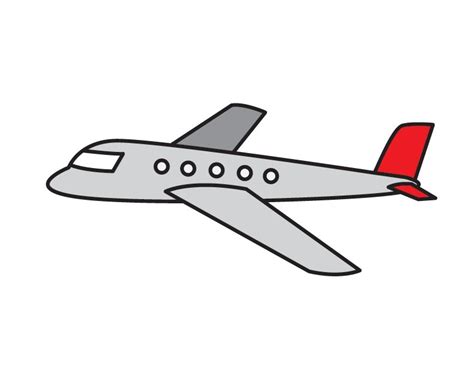 How To Draw A Simple Airplane at How To Draw