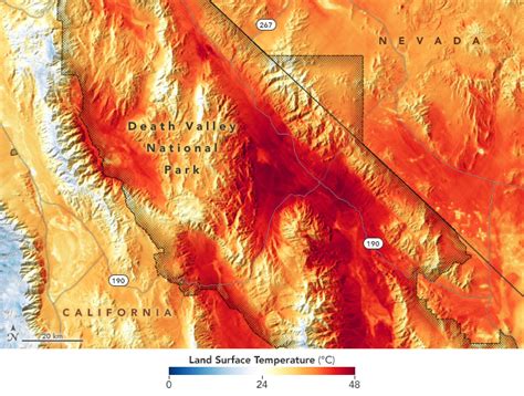 Extreme Heat in Death Valley