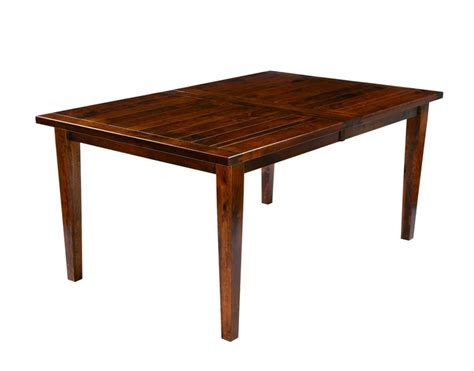 Solid Wood Plank Rustic Leg Table