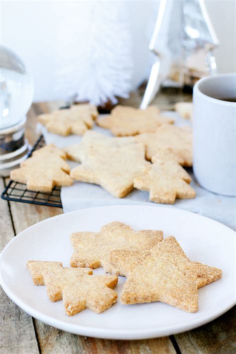 Cinnamon Shortbread Cookies - Eatnik