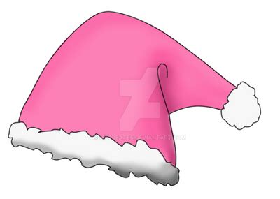 Pink Santa Hat Design by mpissott on DeviantArt