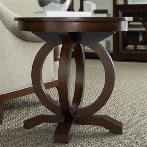 Hooker Furniture Kinsey Contemporary Round End Table with Open Circle ...