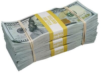 CASH MONEY STACK GLOSSY POSTER PICTURE PHOTO BANNER PRINT 100 dollar ...