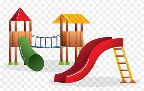 Kid Playground Set Clipart,playground Clipart,kid Toy Clipart,digital ...