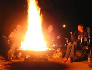 Parking lot campfire, Grand Forks, N.D. | Trevor, Sonia and … | Flickr