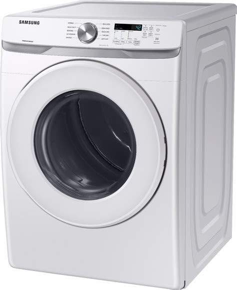 Samsung 7.5 cu. ft. Front Load Dryer with Sensor Dry White DVG45T6000W ...