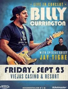 Billy Currington Tickets, Tour Dates & Concerts 2026 & 2025 – Songkick