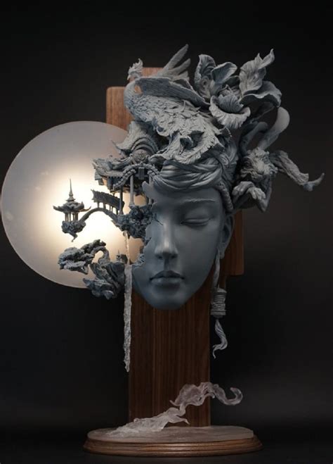 Les Sculptures fantaisistes de Yuanxing Liang | Sculpture, Sculpture ...