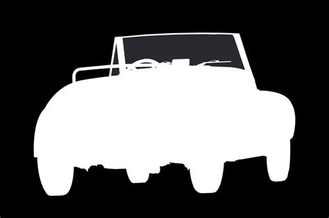 Silhouette White, Car, Clipart Free Stock Photo - Public Domain Pictures