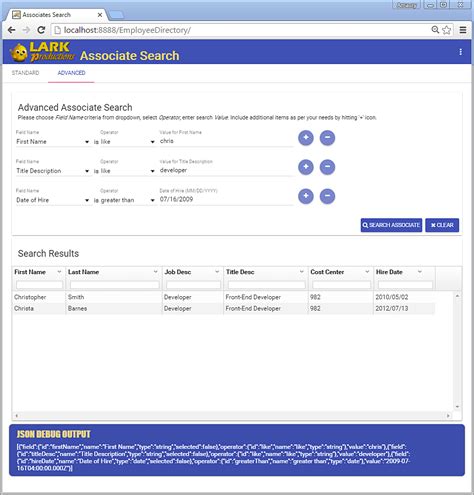 Implementing Basic and Advanced Search using Angular Material Design ...