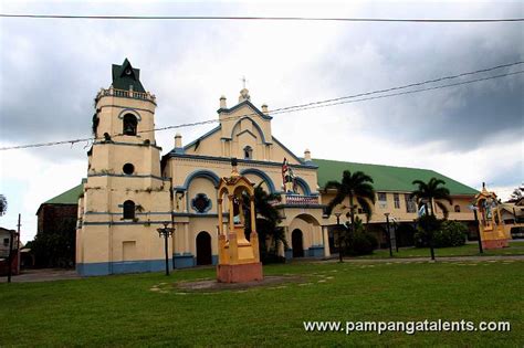 Image of Santa Catalina infont of the Heritage Church of Arayat Pampanga