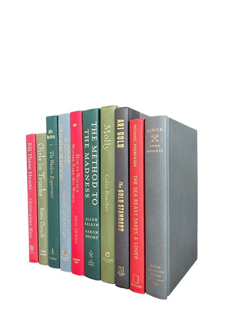 Book Decor Set Decorative Books Coffee Table Books - Etsy