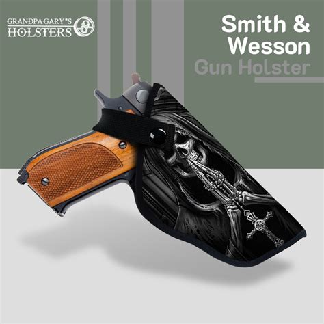 SMITH & WESSON Model 39-2 9 mm 4" Hip Holster GG Gun Holster ...