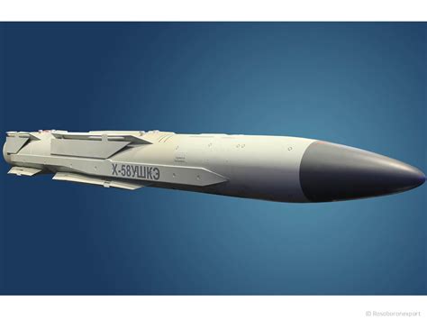 Anti-radiation missile Kh-58UShKE | Catalog Rosoboronexport